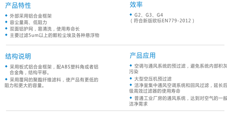 初效过滤芯